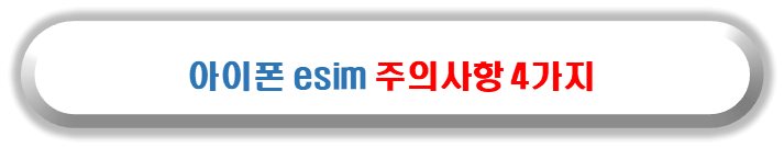 아이폰 esim 설정 중 주의사항 4가지 정리 바로가기