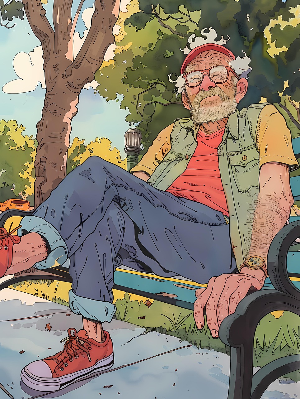 노화 관련 사진