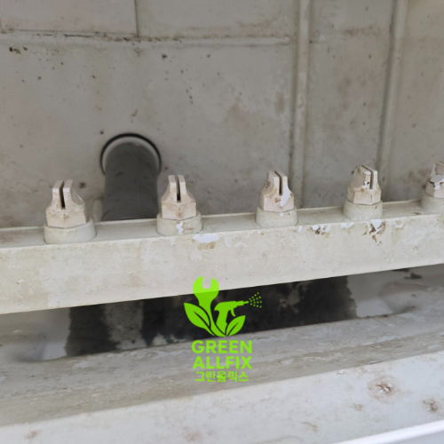 제빙기 청소 전