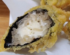 치즈김말이튀김