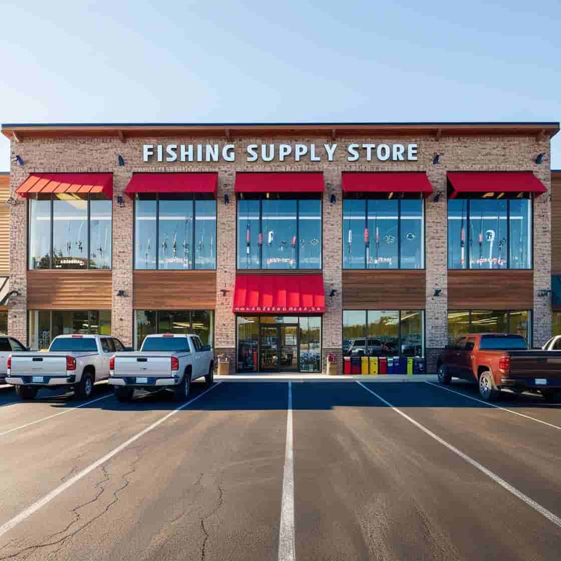 오프라인 낚시 매장