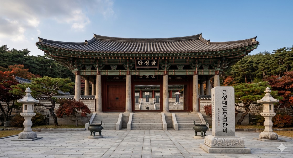 금성대군의 충절을 기리는 금성단의 엄숙하고 장엄한 건축물 양식