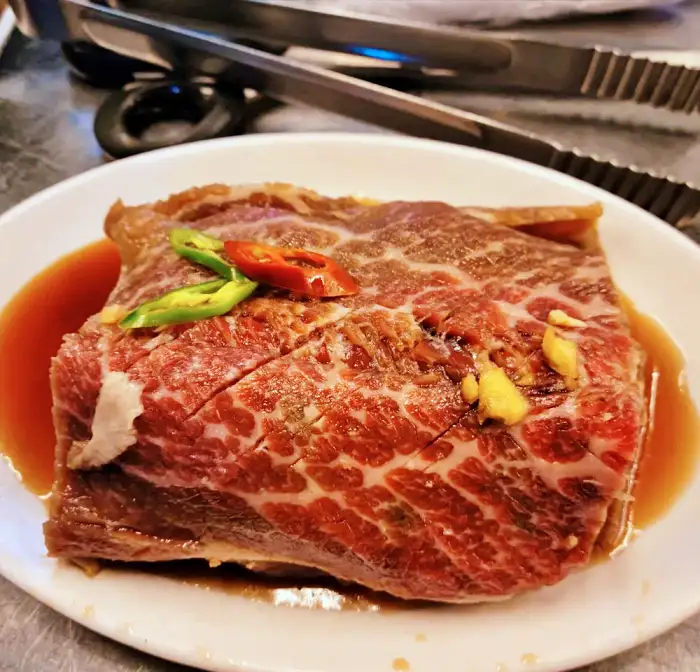 안양 인덕원 맛집 양념 소금 소갈비살