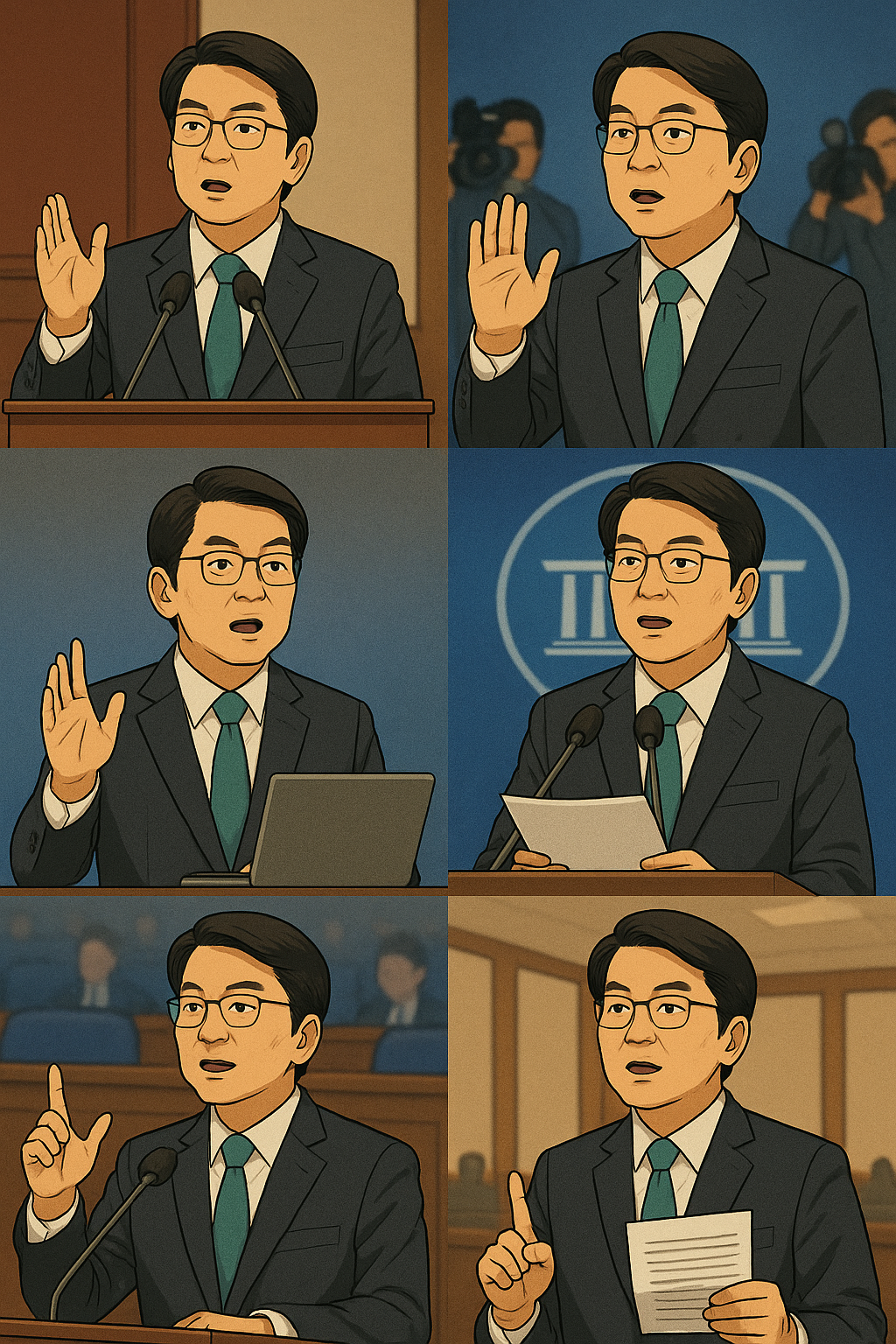 안철수 관련 그림