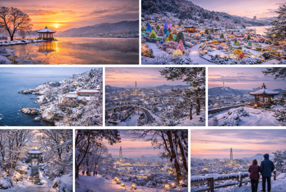 겨울여행관련 사진