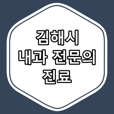 김해시 내과 전문의 진료 하는 동네 병원