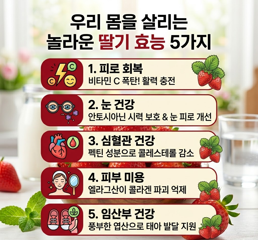 딸기 효능