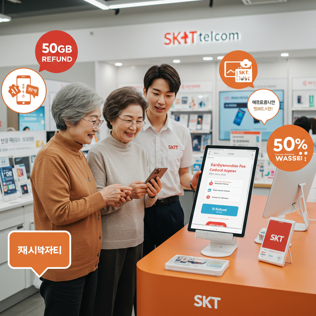  SKT 위약금 환급&amp;#44; 간단하게 확인