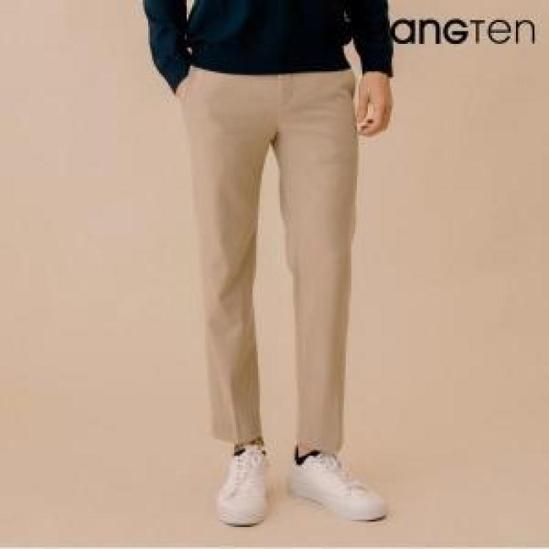 행텐 남성 테이퍼드핏 기모 슬랙스- AE8N305081151