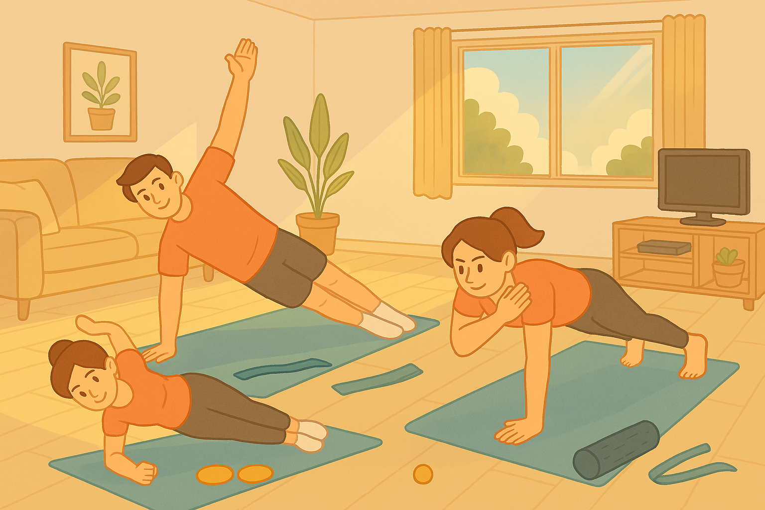 고강도 코어 강화 홈트 실전법