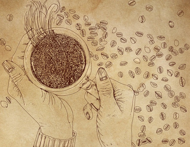 광택과 재질이 만든 커피의 질감