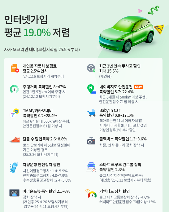 DB손해보험 다이렉트 자동차