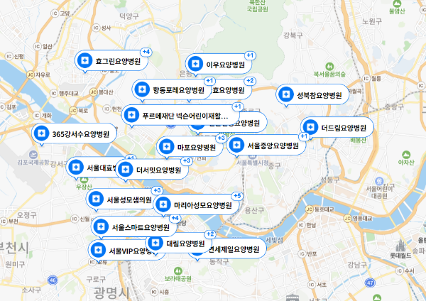 수도권 요양병원