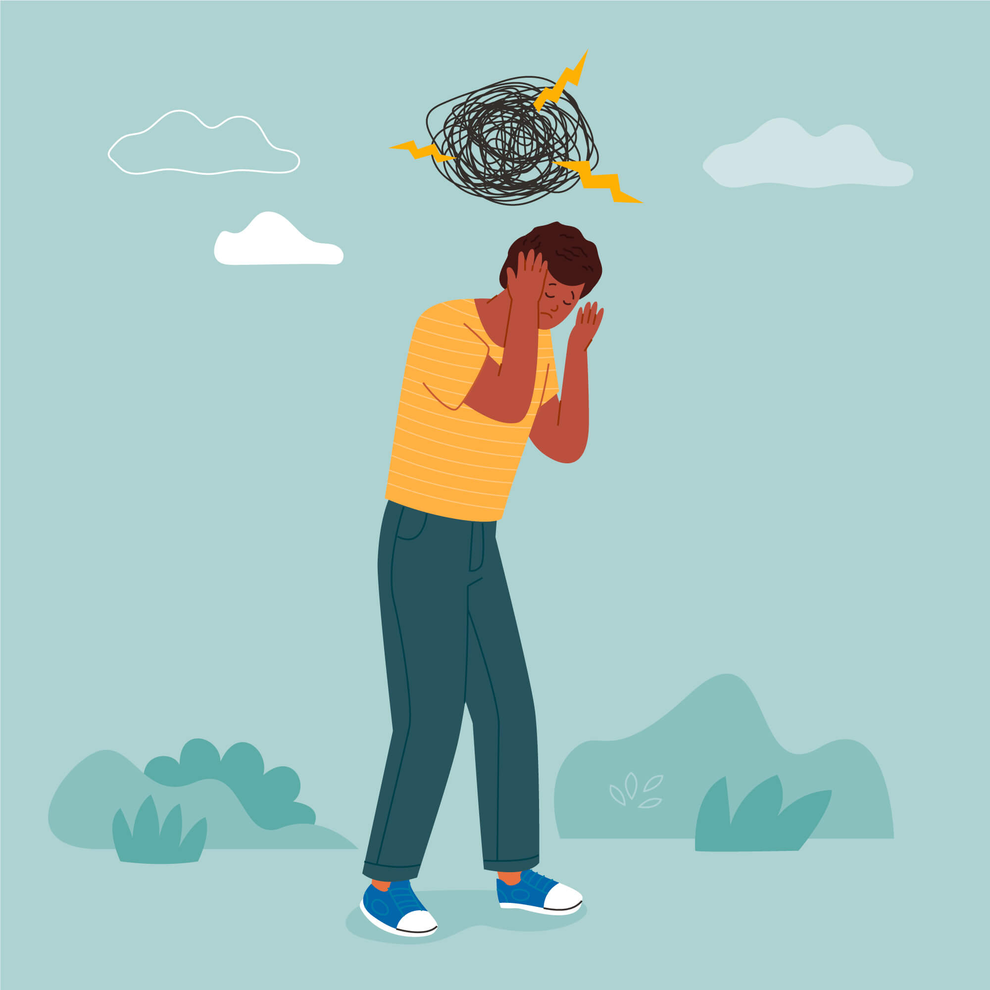 불안장애 증상과 원인 그리고 치료&#44; 해소 방법