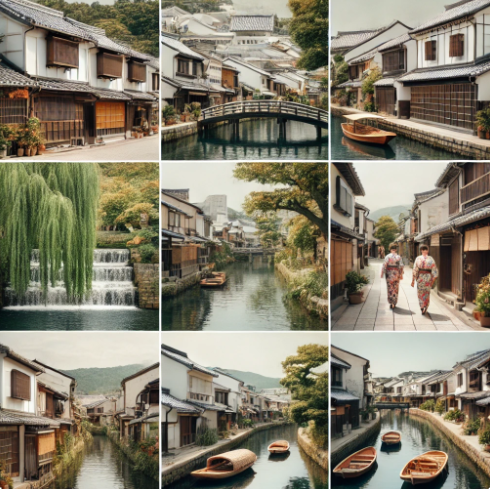 일본 소도시 관련 사진