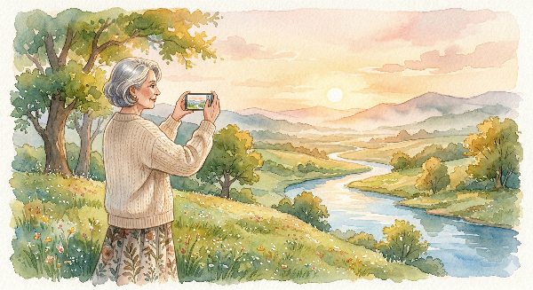 시니어 맞춤형 스마트폰 촬영가이드