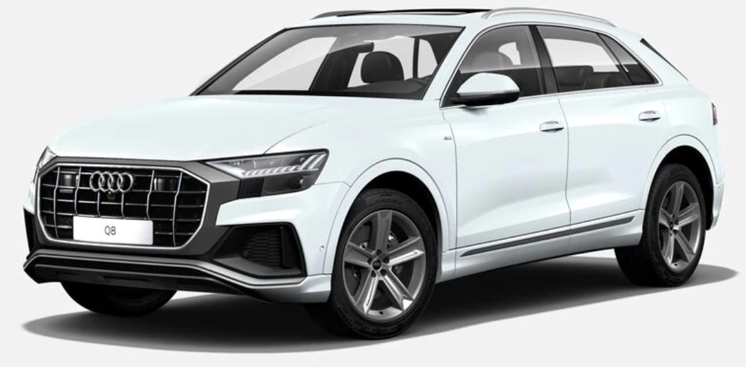 아우디 q8 색상코드 - Glacier White Metallic(색상코드 : LS9R)