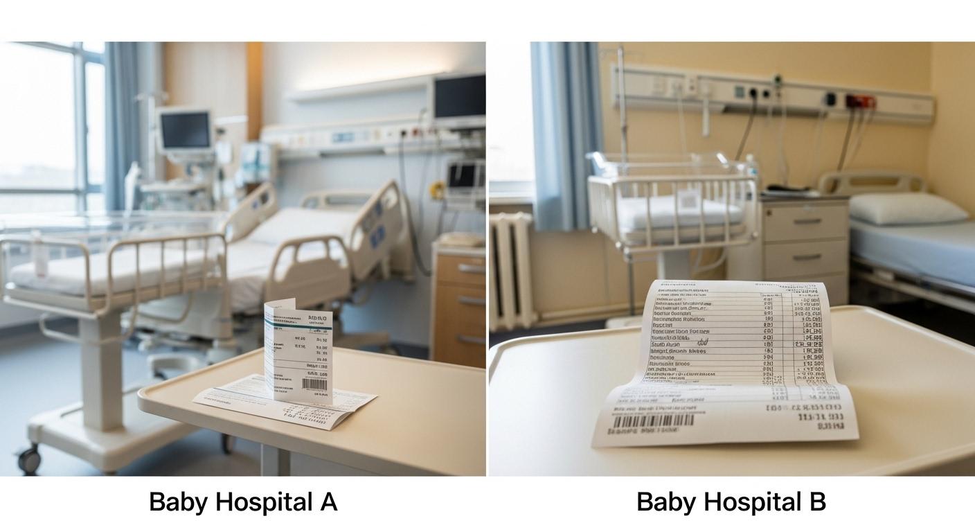 아기병원 의원 실비차이