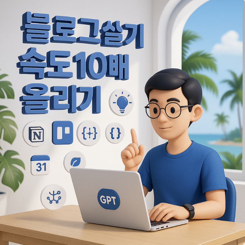 ChatGPT로 블로그 콘텐츠 10배 빠르게 쓰는 법