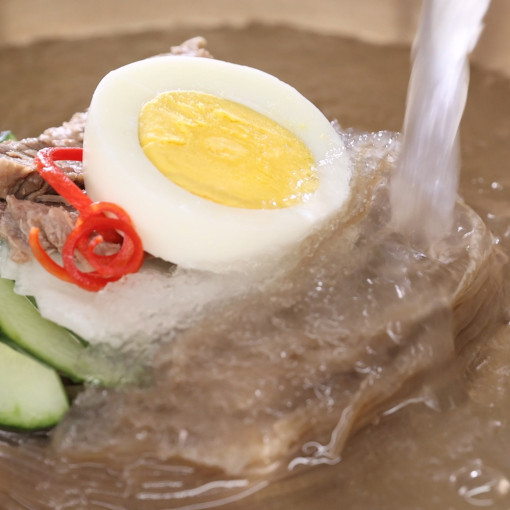 이용식 모란각 냉면 물냉면 비빔냉면 세트 맛 후기