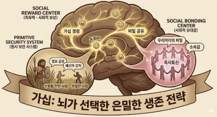 우리가 '뒷담화'에 열광하는 진짜 이유: 뇌가 선택한 은밀한 생존 전략
