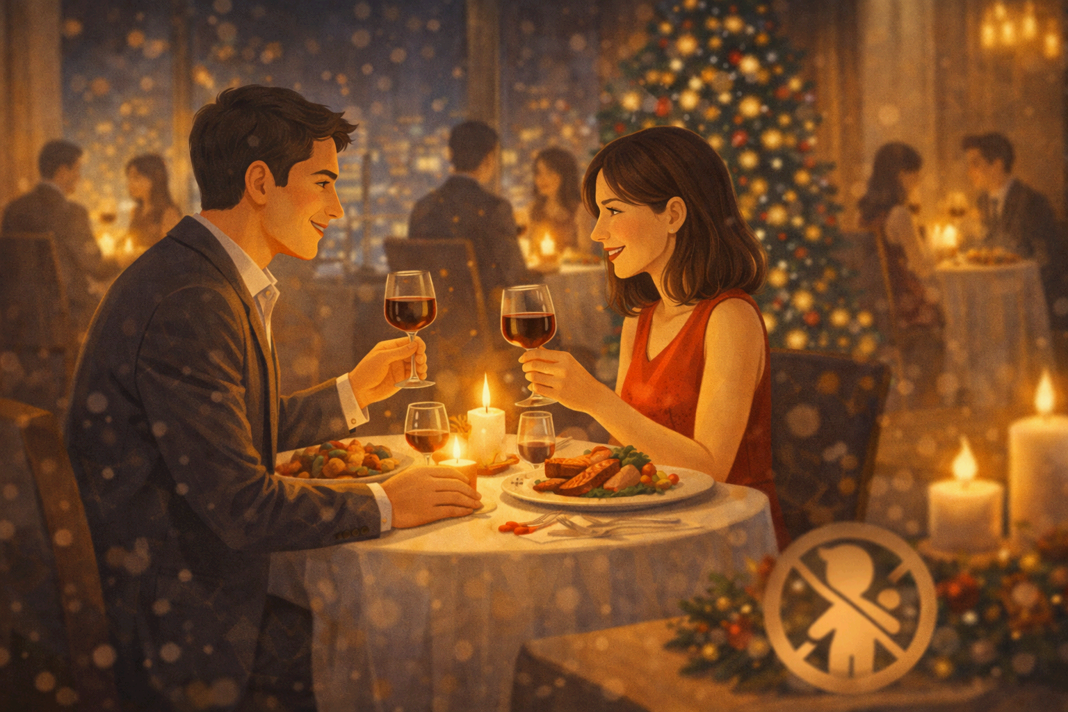 크리스마스 이브 노키즈존 레스토랑 찾기｜분위기 살리고 실패 줄이는 7가지 팁