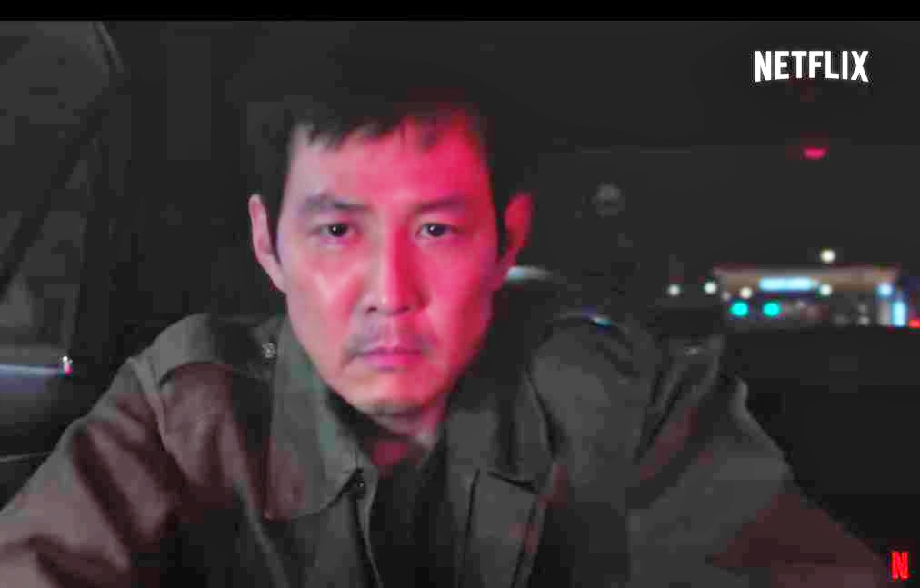 오징어게임-시즌2-참가자-기훈-게임으로-다시-돌아갈-결심하는-장면