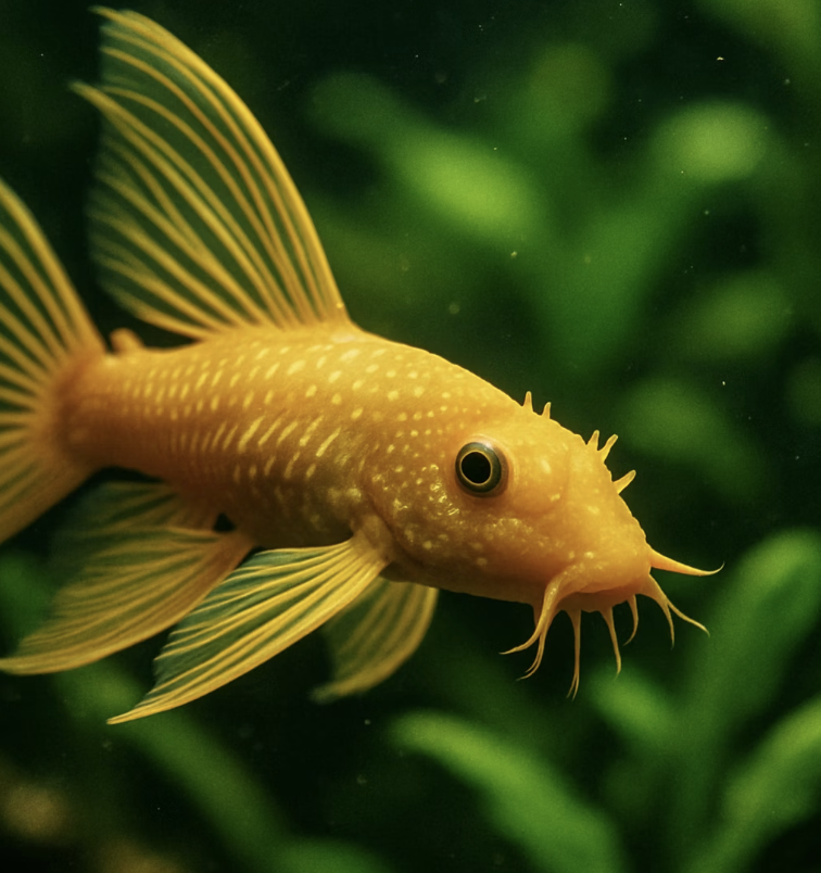 황금 드레스를 입은 &lsquo;골드 안시롱핀&rsquo;