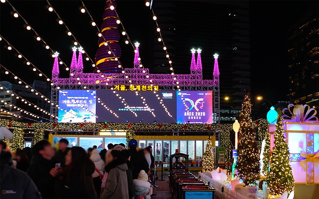 2025 겨울, 청계천의 빛 축제