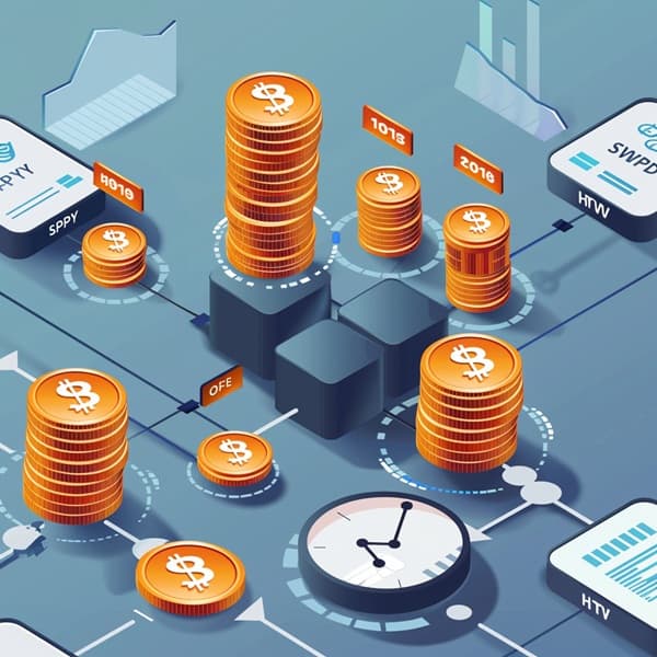 배당 자산 포트폴리오 구성을 시각화한 인포그래픽