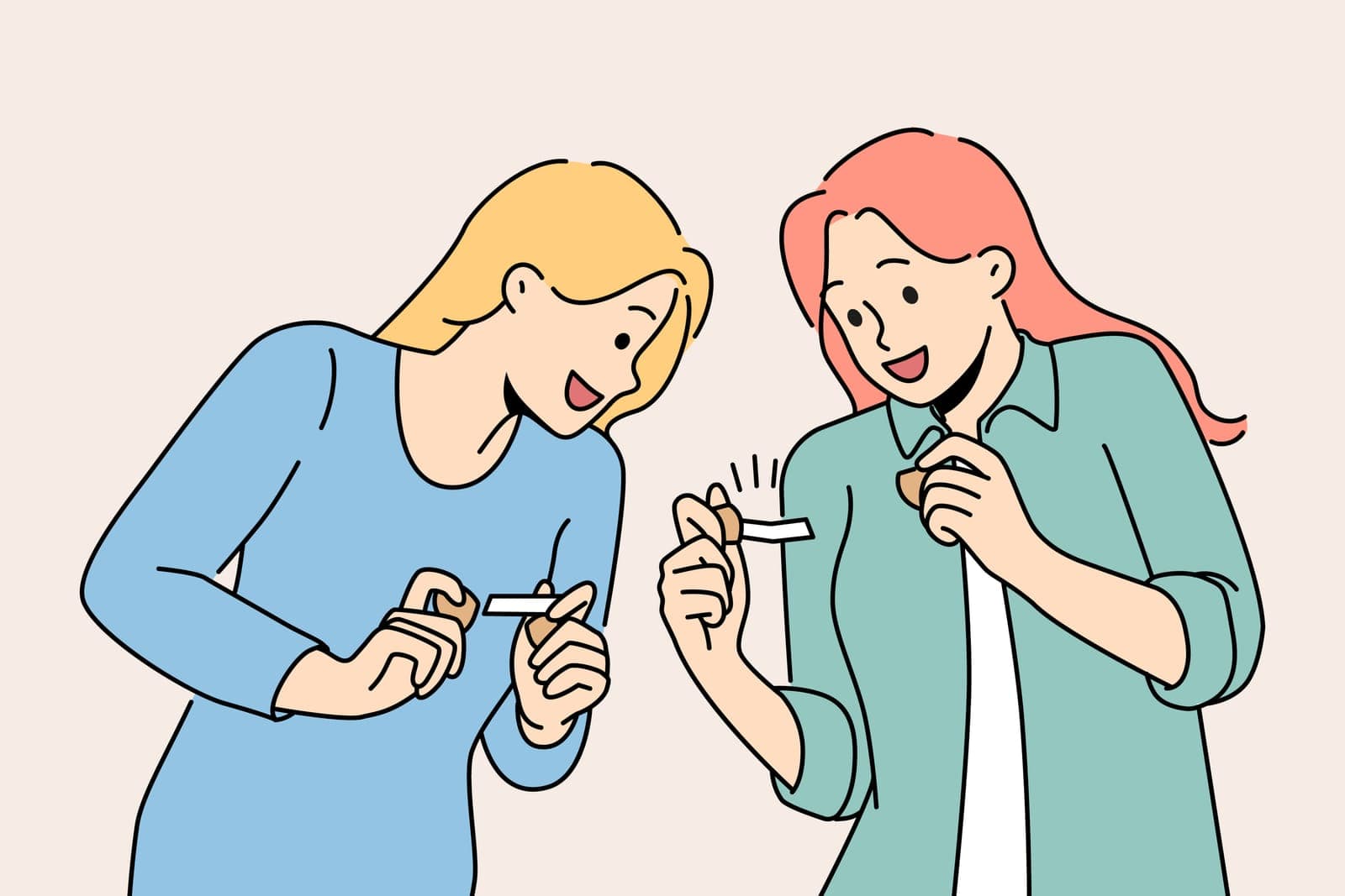 happy-girls-hold-fortune-cookies-and-laugh-as-rejoice-at-cheerful-wishes-found-inside-pastry
