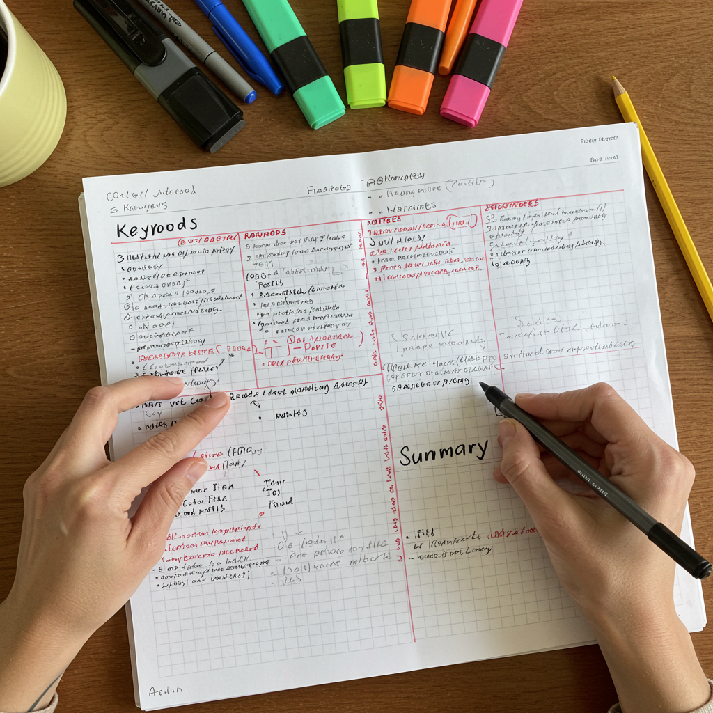 성적 향상을 위한 효과적인 공부 습관 개선 전략 : 과학적으로 검증된 학습 루틴