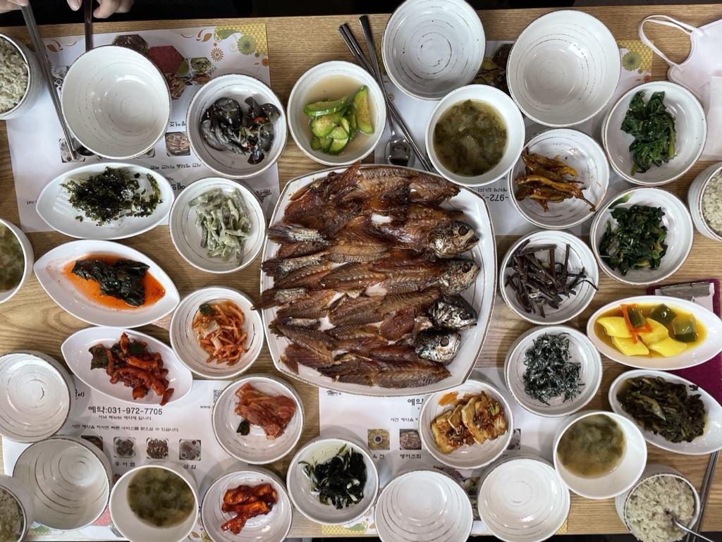 화정가든 보리굴비 정식