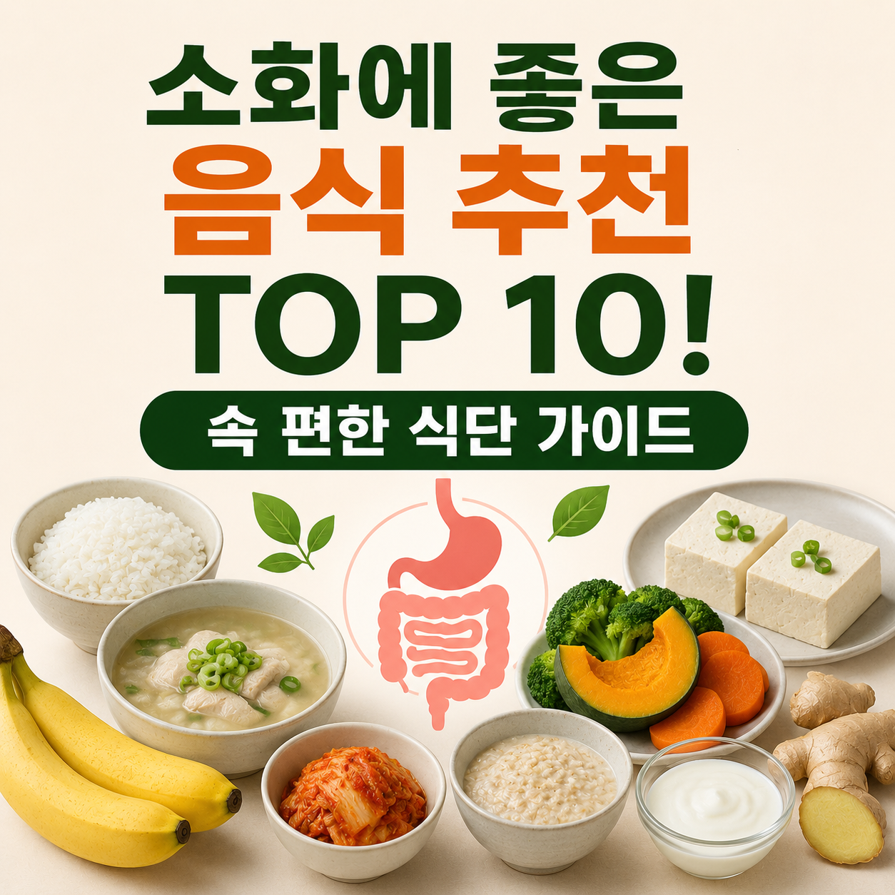 소화에 좋은 음식