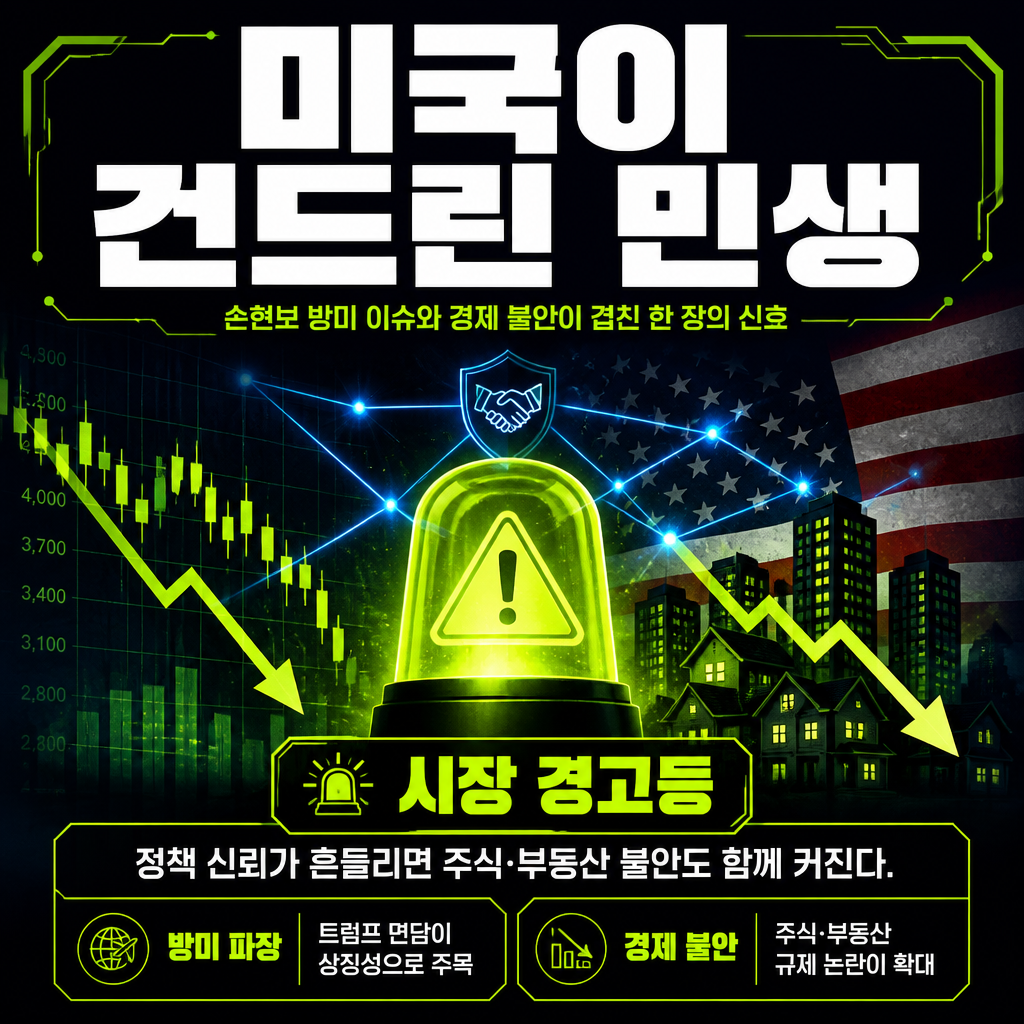 미국이 건드린 민생