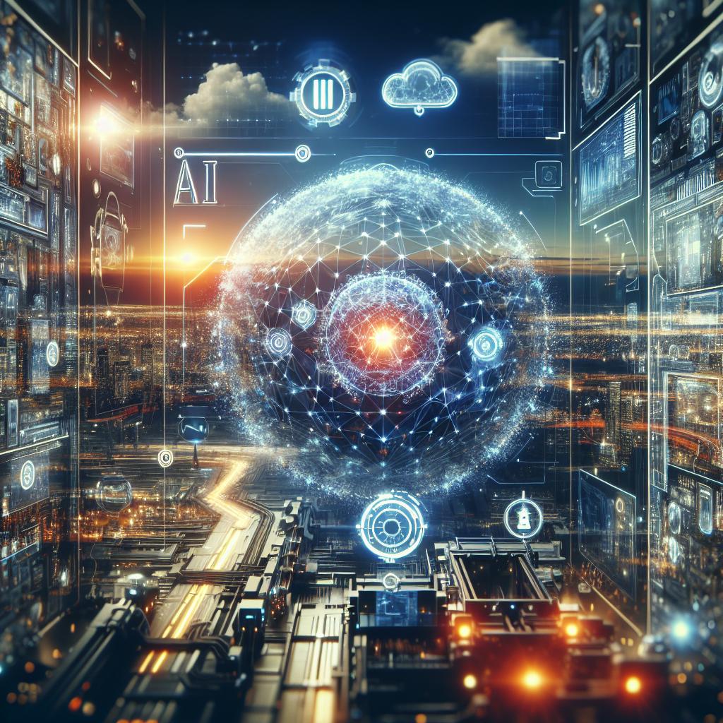 AI를 시각화한 이미지