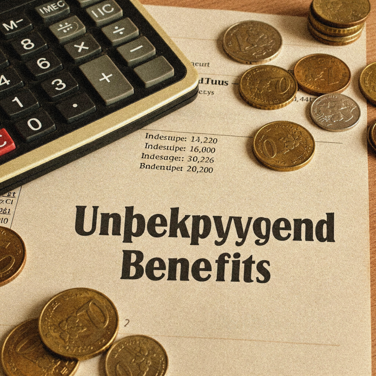 실업급여 신청 관련 사진