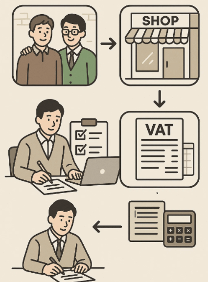 공동사업자의 부가세 신고