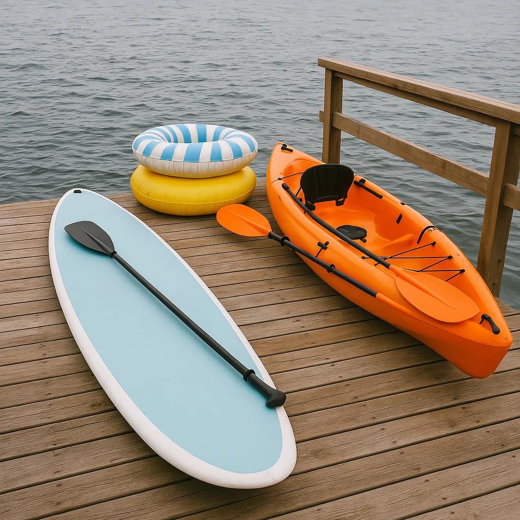강화도 바다 위로 뻗은 나무 낚시 데크 풍경