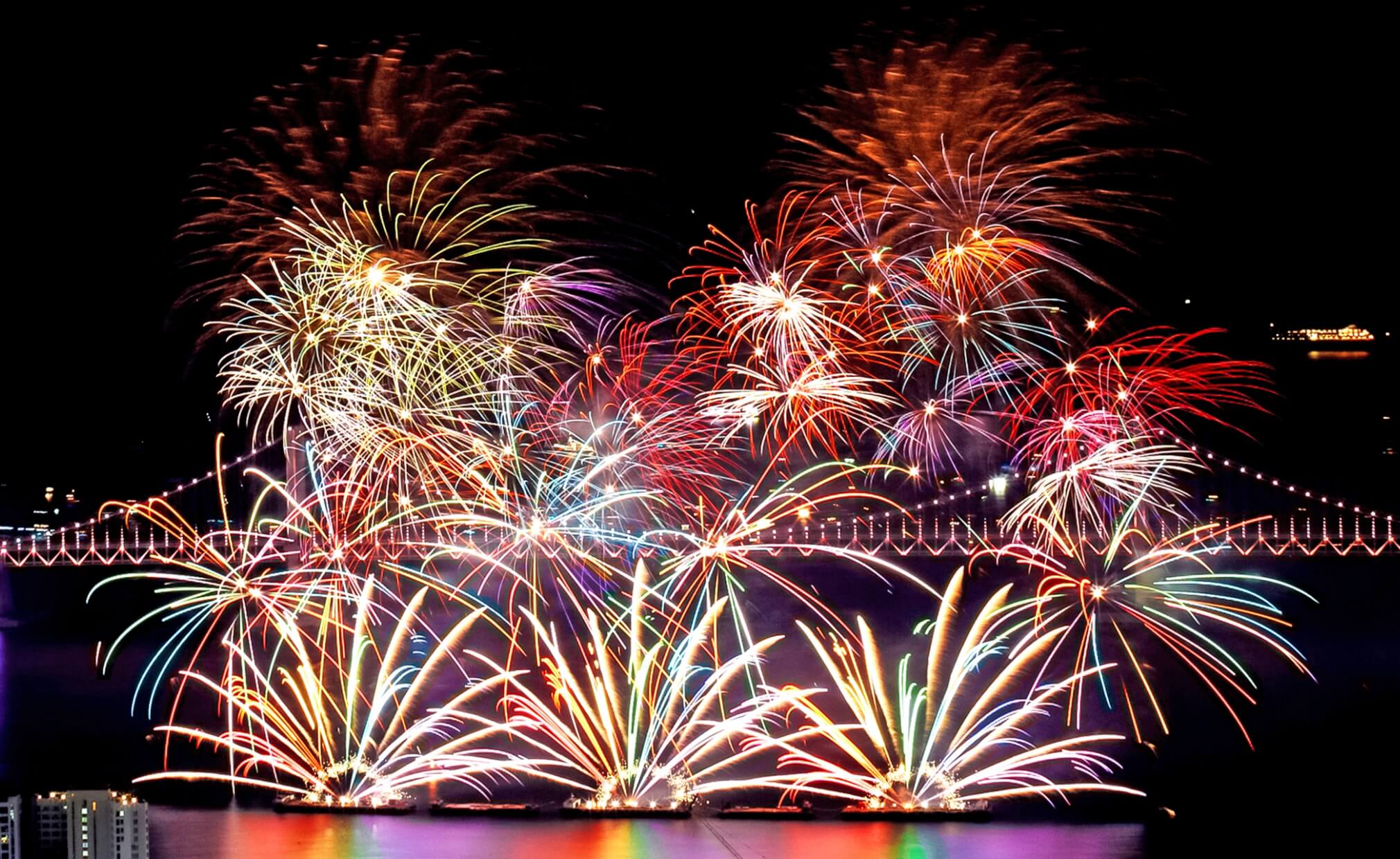 2024 부산 불꽃축제 시간 명당 주차 정보 유료좌석 잔여 티켓 예매 행사 일정 교통 통제