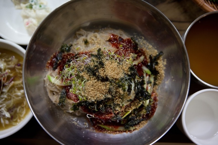 마늘 석갈비, 비빔 막국수, 물막국수 단양 만천하스카이워크 맛집