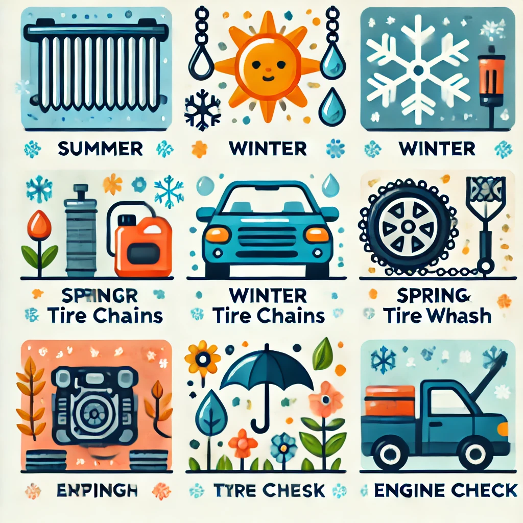 계절별 자동차 관리법