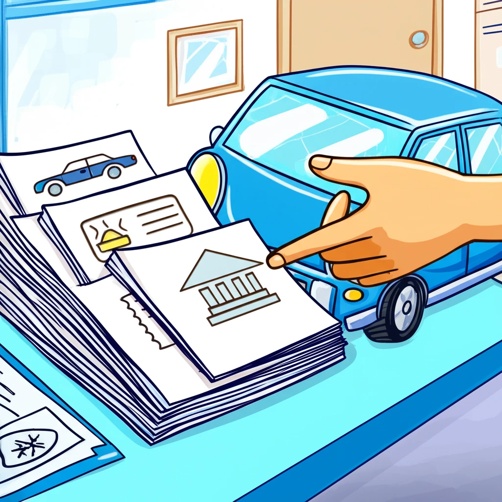 돌멩이로 깨진 자동차 유리 보험 처리..