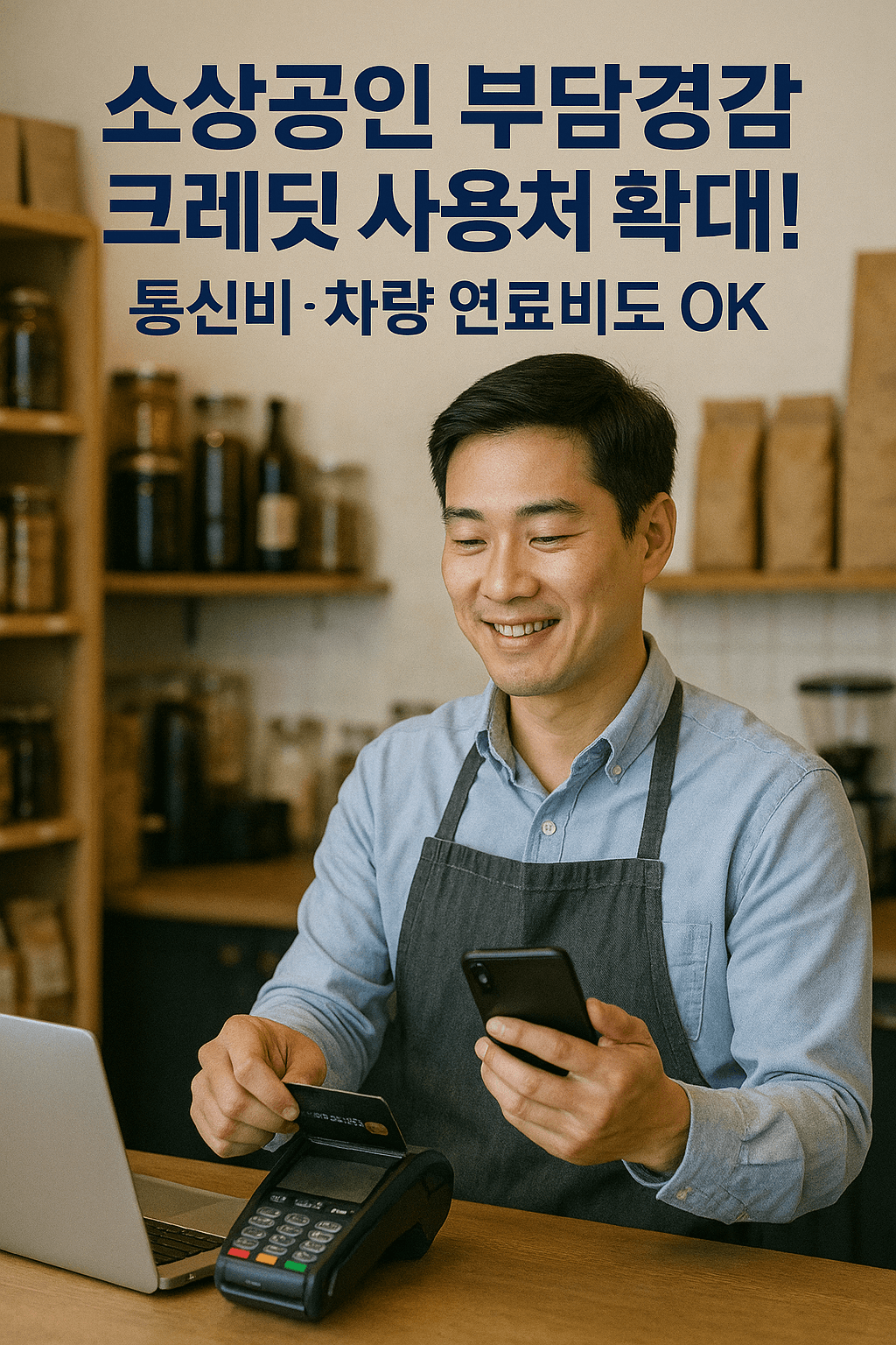 부담경감 크레딧 확대 통신비·주유비 OK!