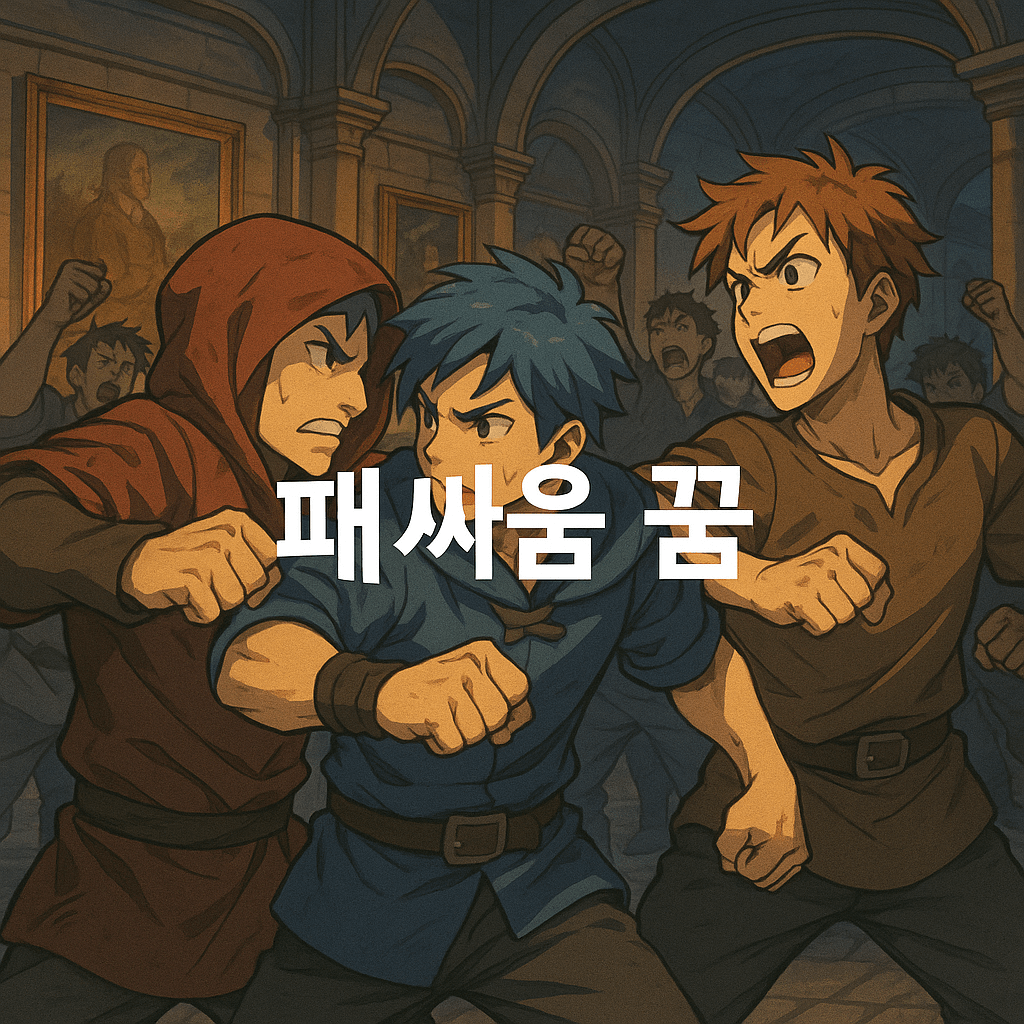 패싸움 꿈