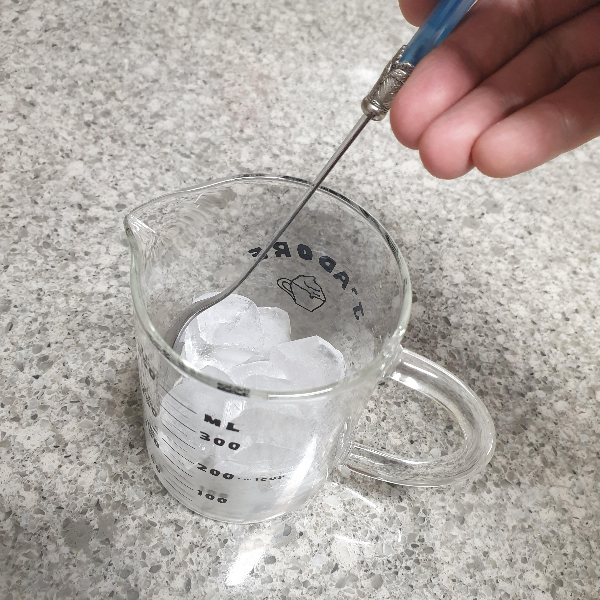 스티밍 아이스 아메리카노: 대만 프로젝트 킵(Project Keep) 카페 레시피_냉기 입히기