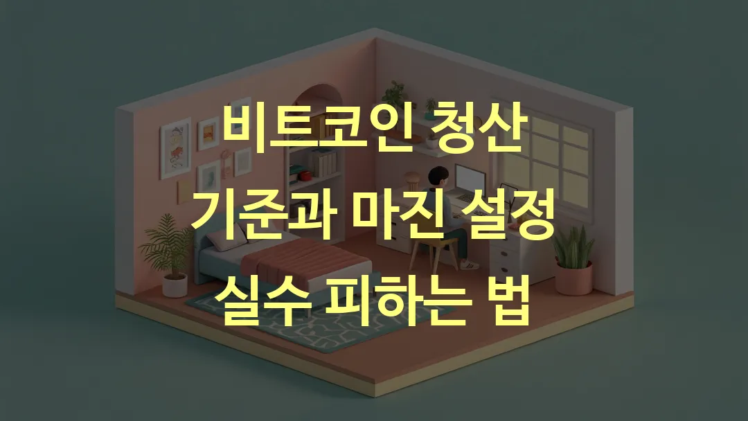비트코인 청산 기준과 마진 설정 실수 피하는 법