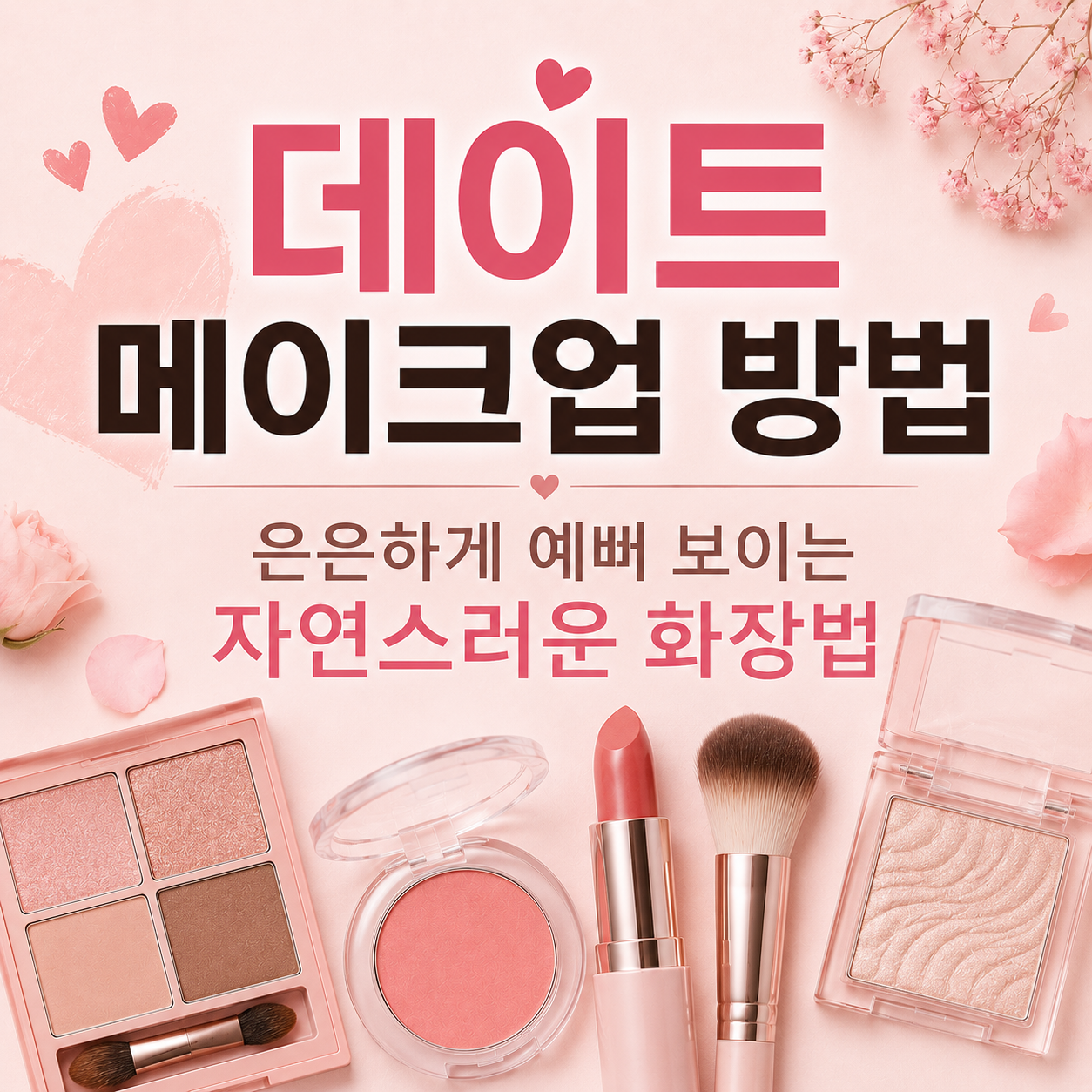 데이트 메이크업 방법