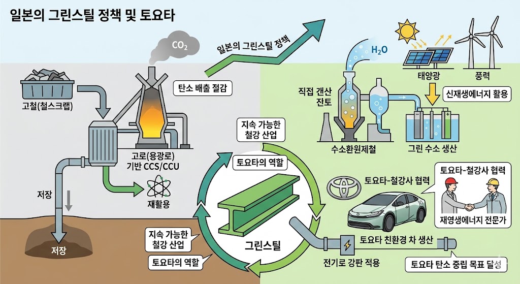 그린스틸, 일본 토요타