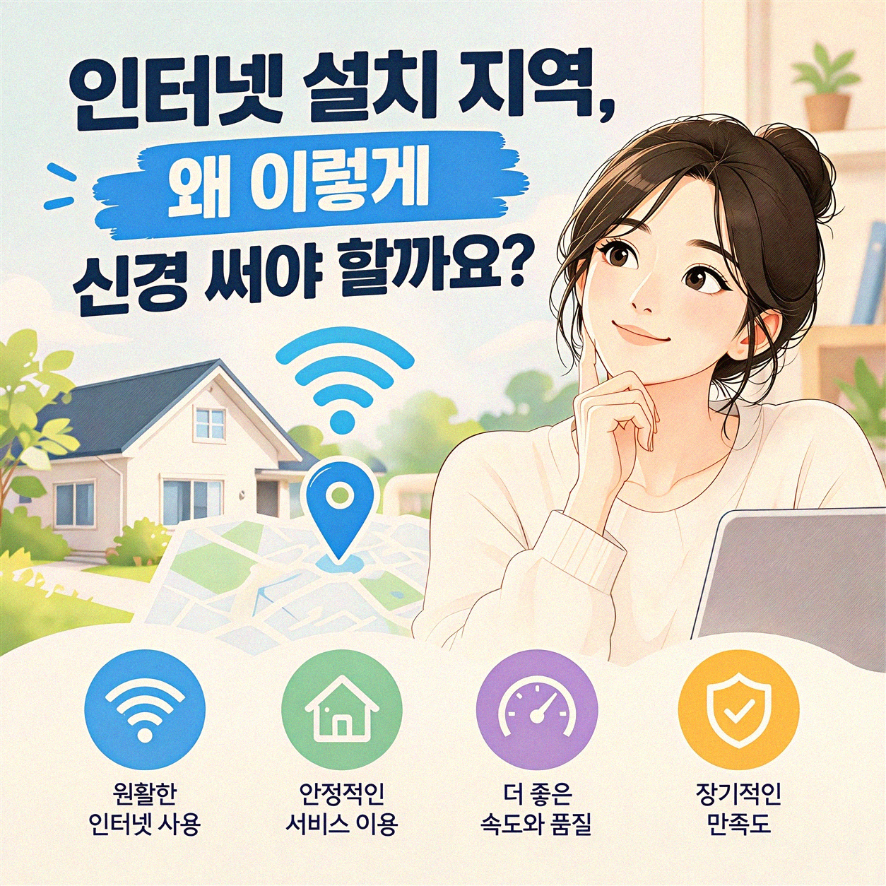 우리 집에서도 광랜 되나? 3사 인터넷 설치 지역 찾는 법